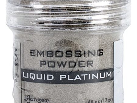 Ranger embossing powder liquid platinum For Cheap