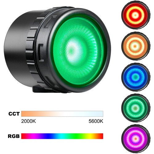 GVM Mini Waterproof RGB LED On-Camera Light Sale