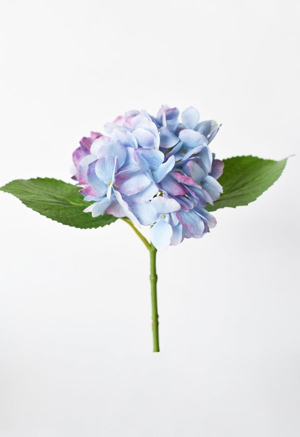 10  Faux Lavender Purple Hydrangea Stem Online now