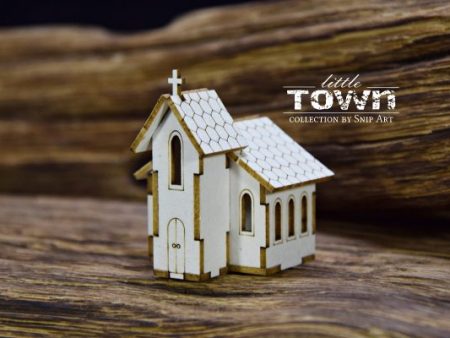 Snipart chipboard tiny church Online