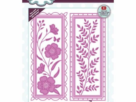 Creative Expressions - Floral panels - Buttercup CED2056 Sale