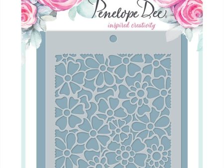 Penelope Dee stencil - Gardenia Sale