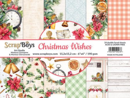 Scrapboys Christmas wishes 6x6 Cheap