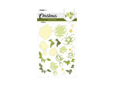 Studio Light layered flower mask (stencil) - Hellebore Fashion