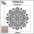 W&M stencil mandala 3 on Sale