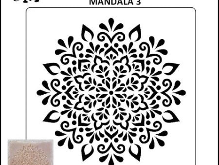 W&M stencil mandala 3 on Sale