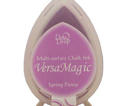 Versamagic dew drop ink pad - Spring pansy Online Sale