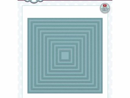 Sue Wilson Craft Die Noble Collection Stitched Squares Set B (CED5537) Supply