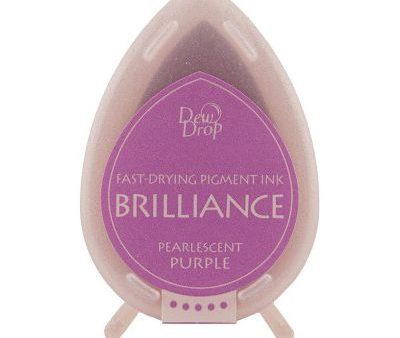 Brilliance dew drop ink pad -  Pearlescent purple Online now