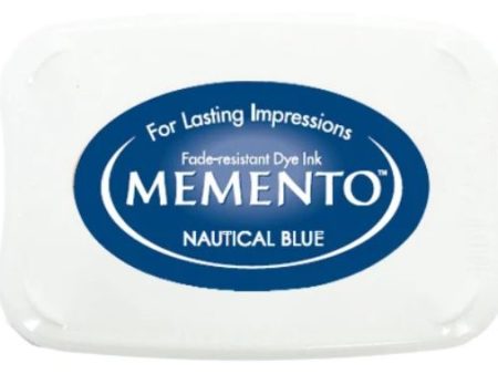 Memento Luxe ink pad - Nautical blue Online