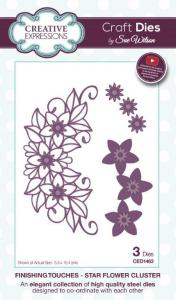 Creative expressions  CED1463 Star flower Online Sale