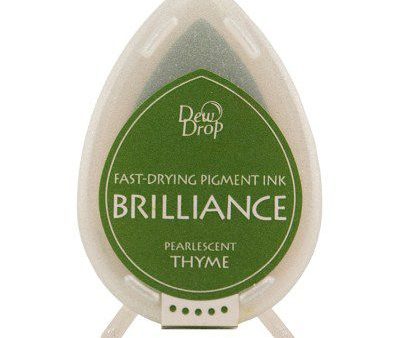 Brilliance dew drop ink pad - Thyme Discount