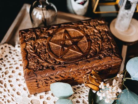 Pentagram Wooden Box Fashion