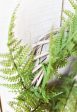 11  Faux Leather Fern Wreath Online Sale