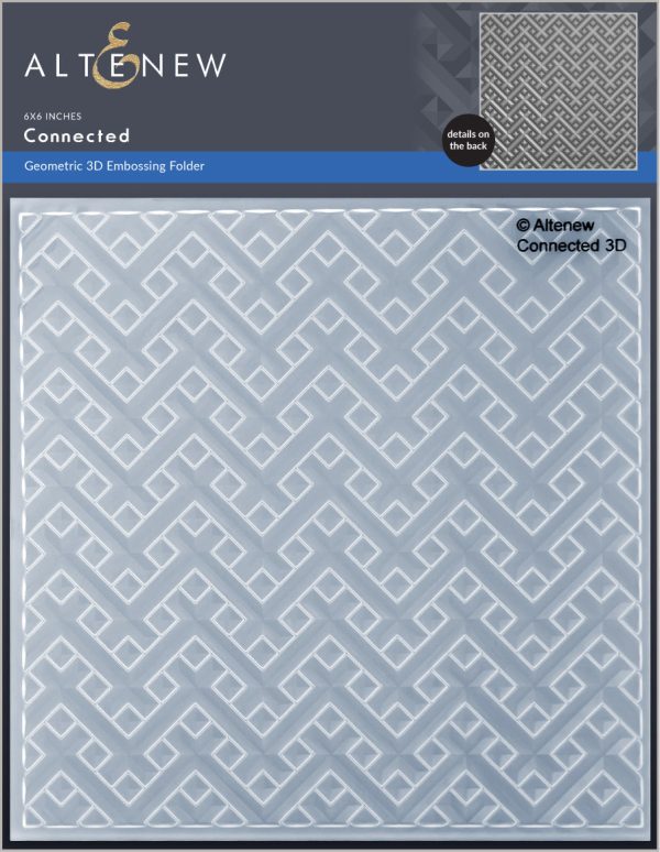 Altenew  - 3D embossing folder - Connected For Sale