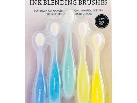 Studio Light ink blending brush set - 20 mm (5-pack) Online Hot Sale