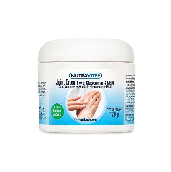 Nutravite Joint Cream with Glucosamine & MSM (120 g) Cheap