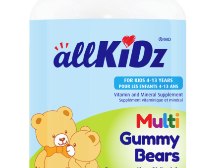 allkiDz Multi Gummy Bears (110 Gummies) Online Sale