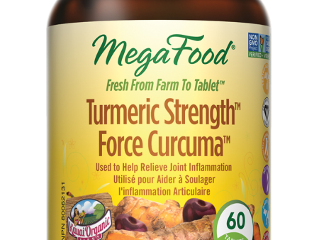 MegaFood Turmeric Strength for Whole Body (60 Tablets) For Sale