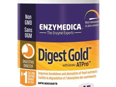 Enzymedica Digest Gold With ATPro - Expires January 2025 Discount