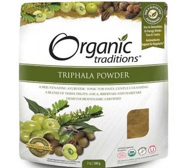 Organic Traditions Triphala Powder 200g For Cheap