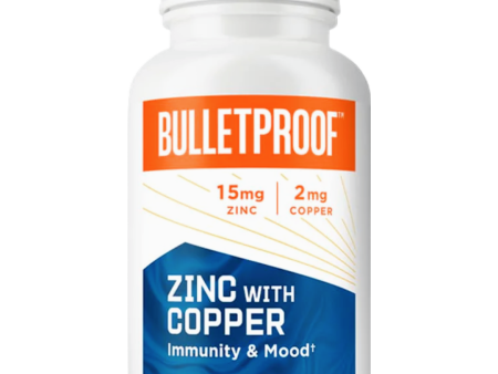 Bulletproof Zinc with Copper (60 VegCaps) Online now