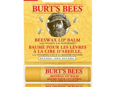 Burt s Bees Beeswax Lip Balm 2pk For Cheap