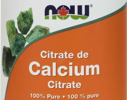 NOW Foods Calcium Citrate 227g Powder on Sale