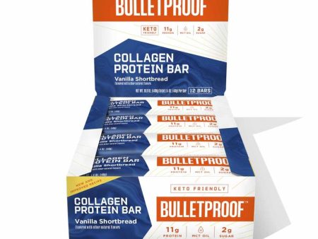 Bulletproof Collagen Bars (12 x 45g Bars Box) Online now